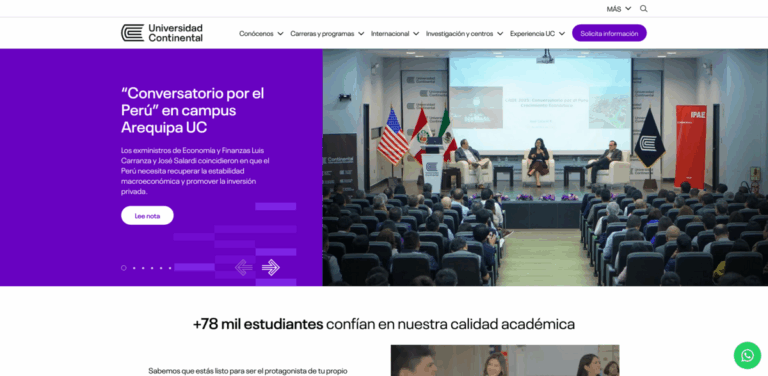 Continental University: A Leading Institution for International Education in Perú