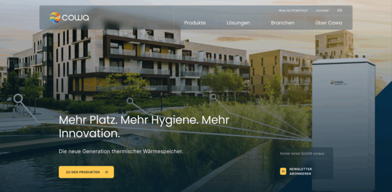Cowa Thermal Solutions AG: Innovative Thermal Storage Solutions for Modern Heating Systems