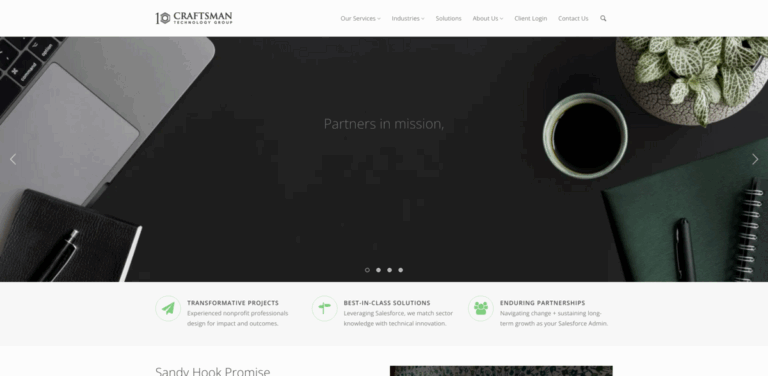 Craftsman Technology Group: Empowering Nonprofits with Tailored Tech Solutions