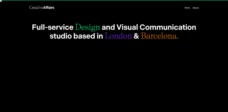 Creative Affairs: A Design and Visual Communication Studio Specializing in Branding