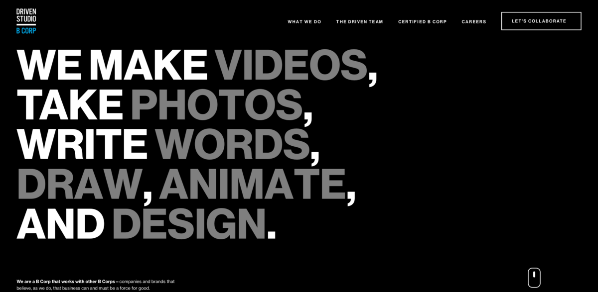 B Corps storytelling