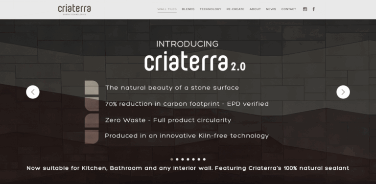 Criaterra: Sustainable Building Materials for a Greener Future