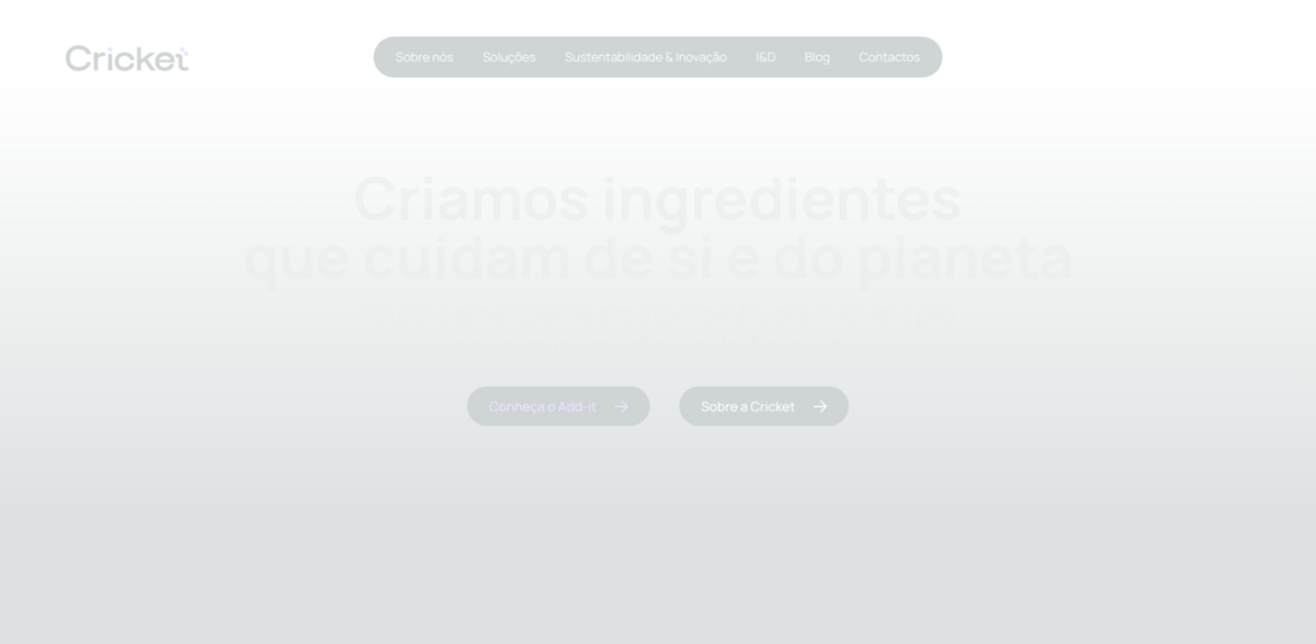 Cricket food biotechnology