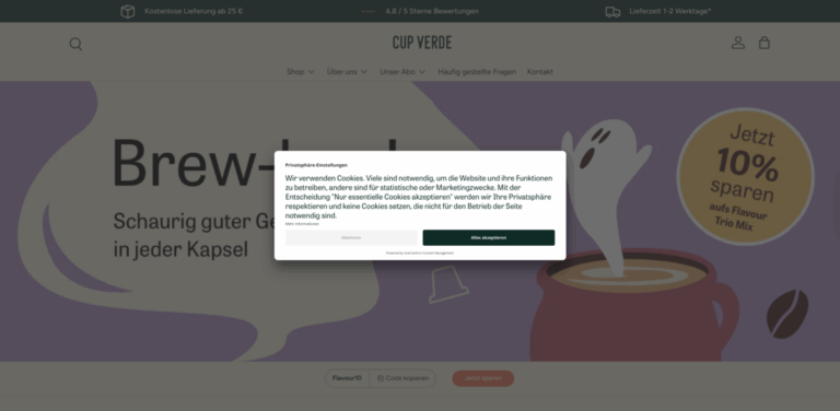 CUP VERDE: Premium Sustainable Coffee Capsules for Every Taste