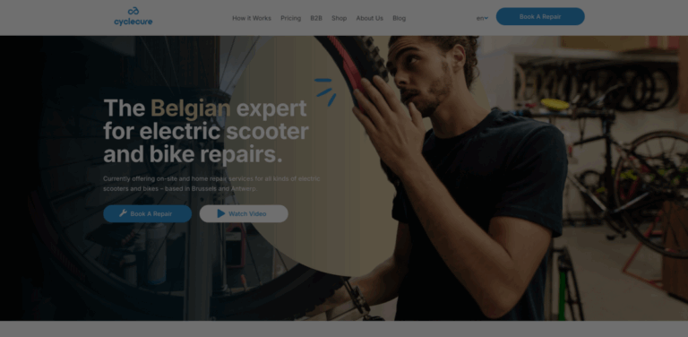 Cyclecure: Expert Electric Scooter and Bike Repair Services in Belgium
