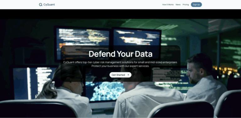 CyQuant: Comprehensive Cyber Risk Management Solutions for SMEs