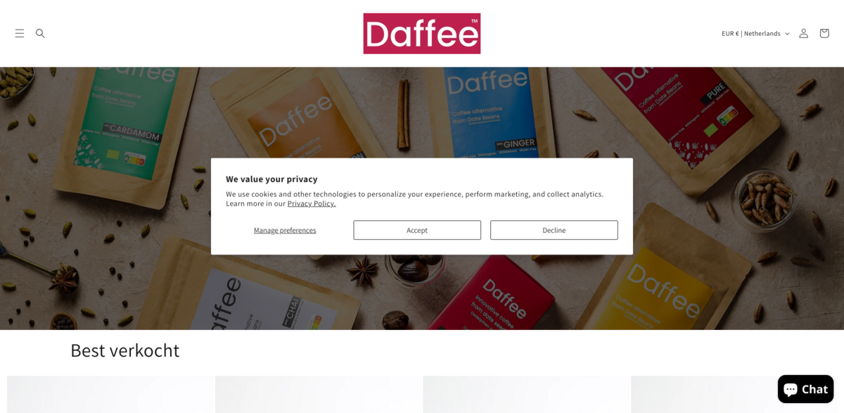 Daffee coffee alternative