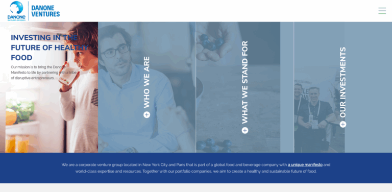 Danone Manifesto Ventures: Investing in the Future of Healthy Food