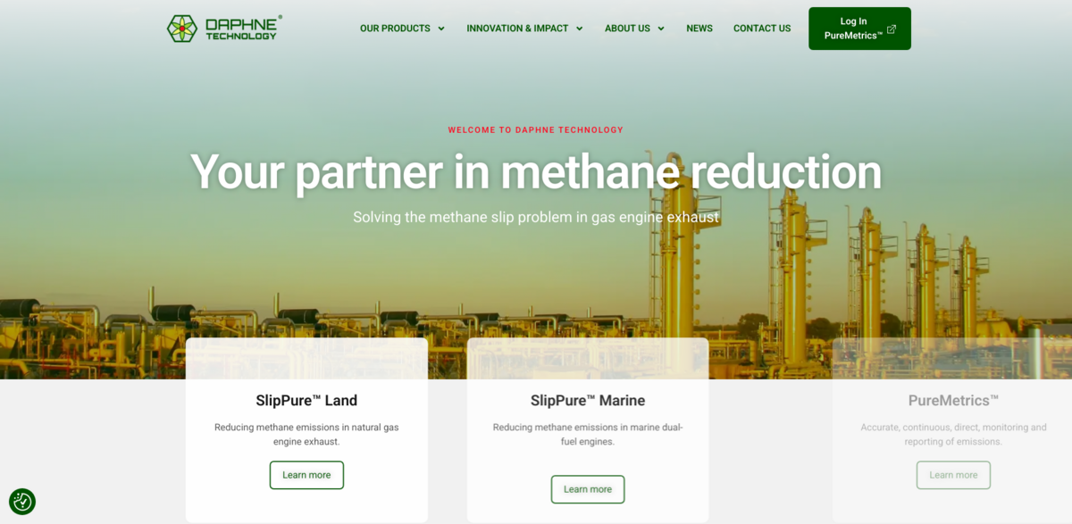 methane reduction technology