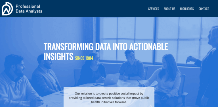Data Insights Solutions: Comprehensive Evaluation Services for Public Health