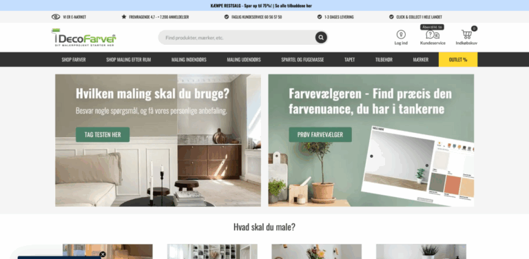 Decofarver.dk: Your One-Stop Online Shop for Paint and Accessories