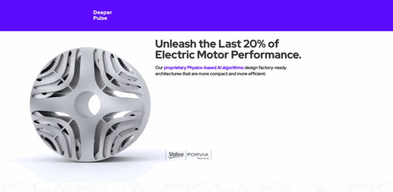 Deeper Pulse: Enhancing Electric Motor Efficiency with AI-Driven Design