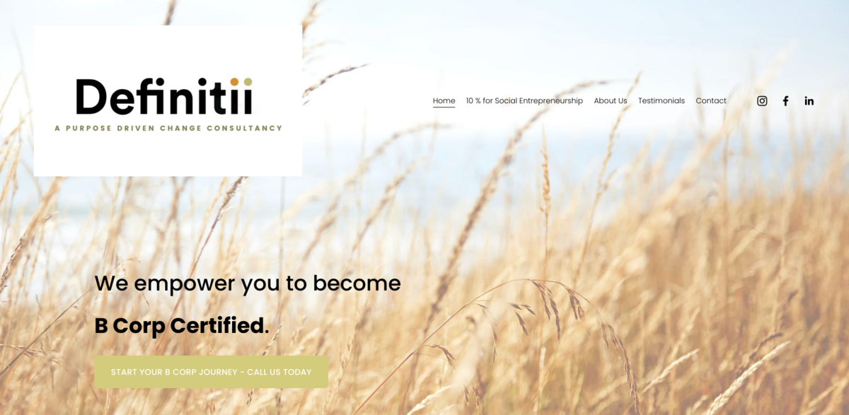 B Corp certification