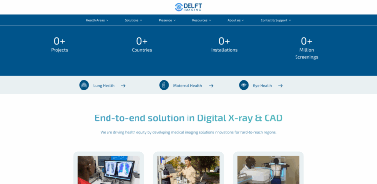 Delft Imaging: Enhancing Global Health Systems with AI-Driven X-Ray Solutions