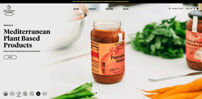 Delicious & Sons: Ethical Mediterranean Food with a Purpose