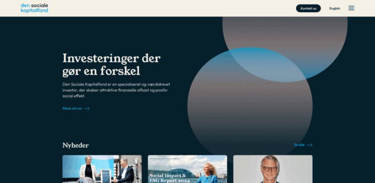 Den Sociale Kapitalfond Invest: Investing in Socially Responsible Enterprises