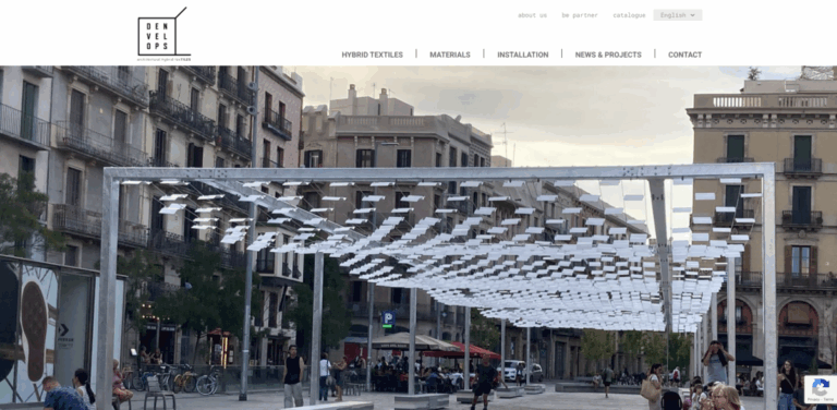 Denvelops: Innovative Architectural Hybrid Textiles for Modern Design
