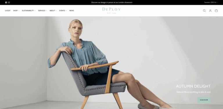 DEPLOY: A Sustainable Womenswear Brand Committed to Ethical Fashion