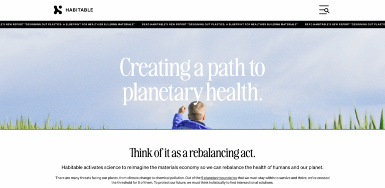 Habitable: A Blueprint for Healthier Building Materials