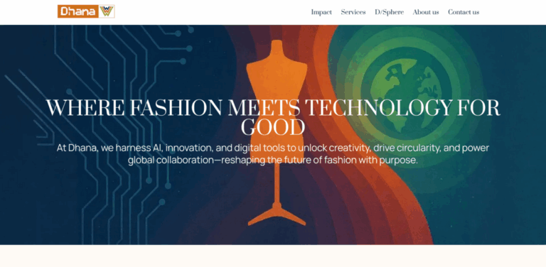 Dhana: Transforming Fashion with Technology for a Sustainable Future