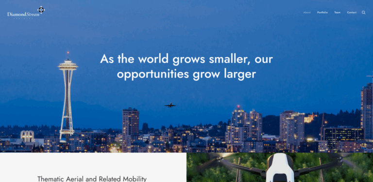 DiamondStream Partners: Transforming Aerial Mobility for a Sustainable Future