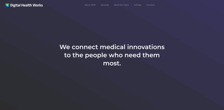 Digital Health Works: Connecting Medical Innovations with Market Needs