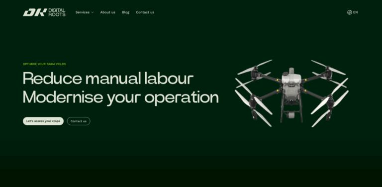 DigitalRoots: Transforming Agriculture with Drone Technology and Precision Solutions