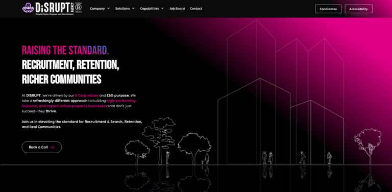 DiSRUPT Recruitment & Search Ltd: Transforming Talent Acquisition in the Property Sector