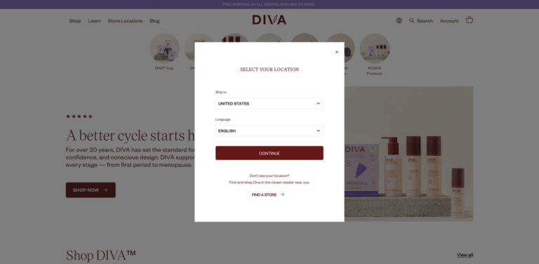 Diva: Sustainable Menstrual Care Products for Every Body