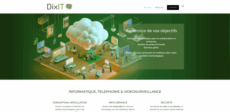 DixIT: Tailored IT Services and Eco-Friendly Business Telephony in Geneva