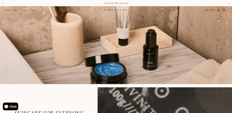 Doctrine: Inclusive Skincare for All Skin Types and Ages