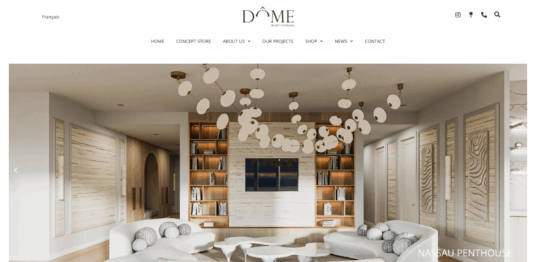 Dôme Project Interiors: High-End Interior Design Studio in Geneva