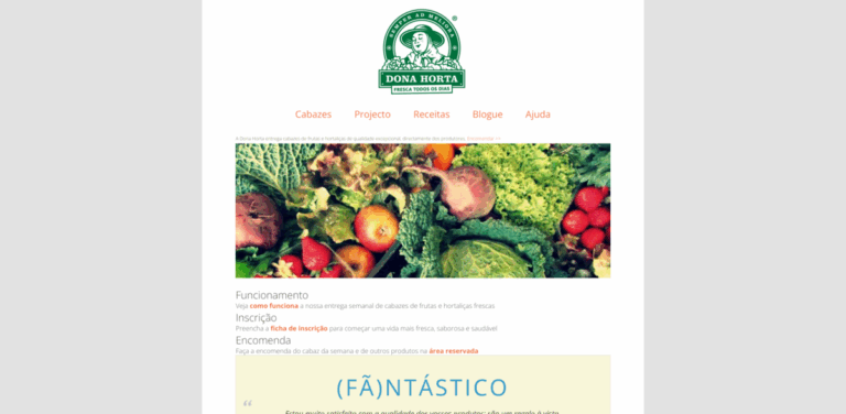 Dona Horta: Fresh Fruit and Vegetable Baskets Delivered from Local Farmers