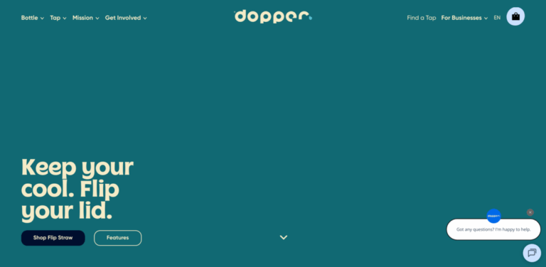 Dopper: Sustainable Bottles for a Greener Future