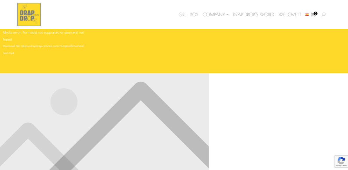 Drap Drop sustainable kids clothing