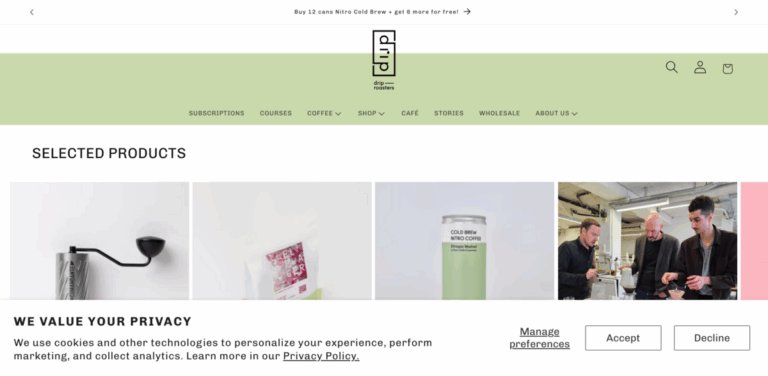 Drip Roasters: Specialty Coffee with a Personal Touch