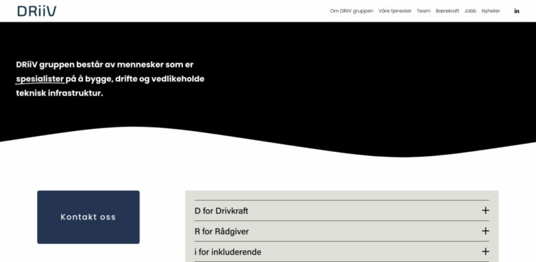 DRiiV Group: Specialists in Technical Infrastructure and Sustainable Solutions