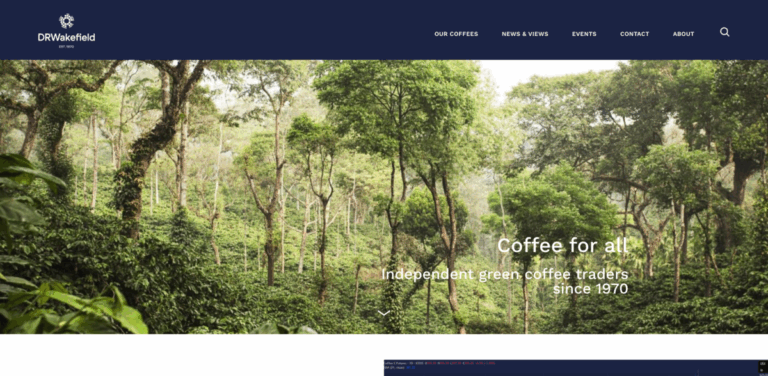 DRWakefield: Quality Coffee Sourcing and Sustainable Projects