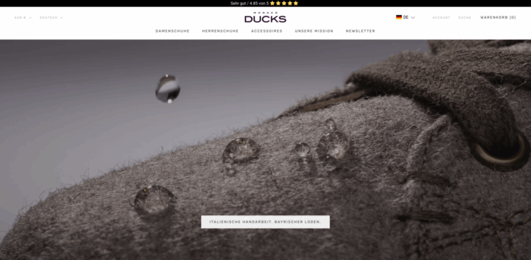 DUCKS: Crafting Sustainable Circular Sneakers for a Greener Future