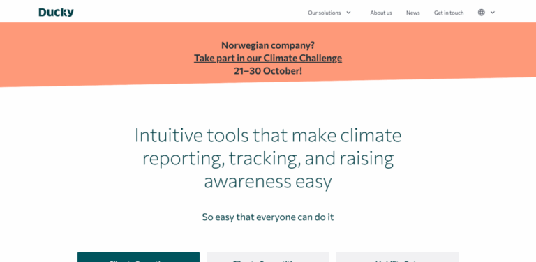 Ducky: Simplifying Climate Reporting for Small and Medium-Sized Businesses