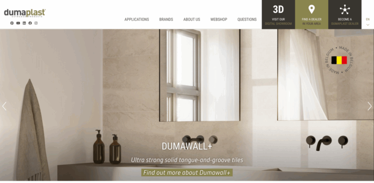 Dumaplast: Sustainable Wall, Ceiling, and Floor Coverings