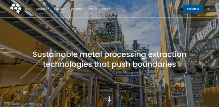 Dundee Sustainable Technologies: Eco-Friendly Metal Processing and Extraction