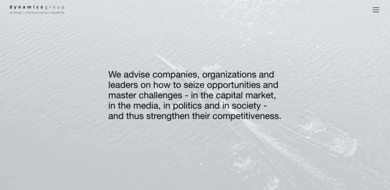 Dynamics Group: Expert Consulting for Competitive Advantage
