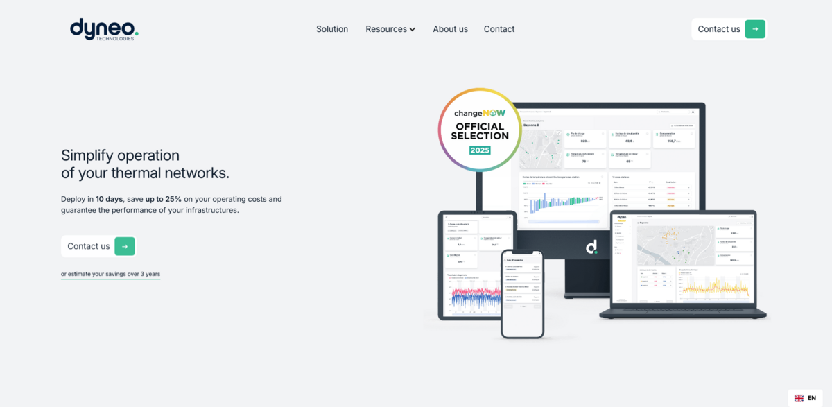 Dyneo thermal networks
