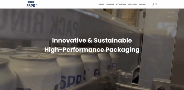 E6PR: Eco-Friendly Packaging Solutions with Biodegradable Six-Pack Rings