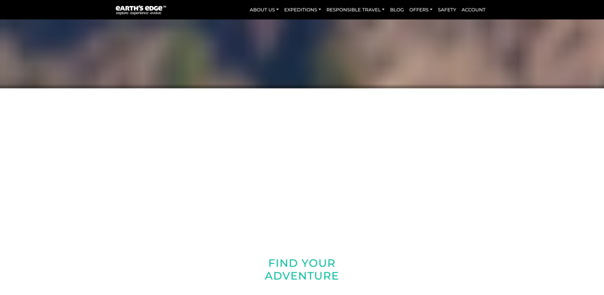 Earth's Edge adventure travel