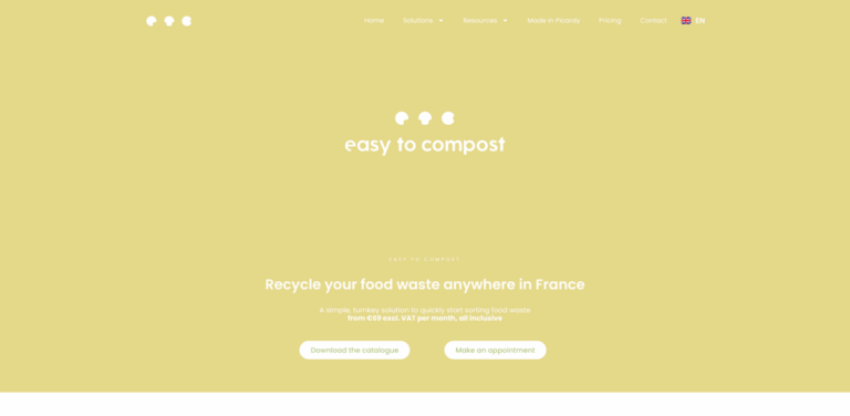Easy to Compost: Simplifying Food Waste Management Across France