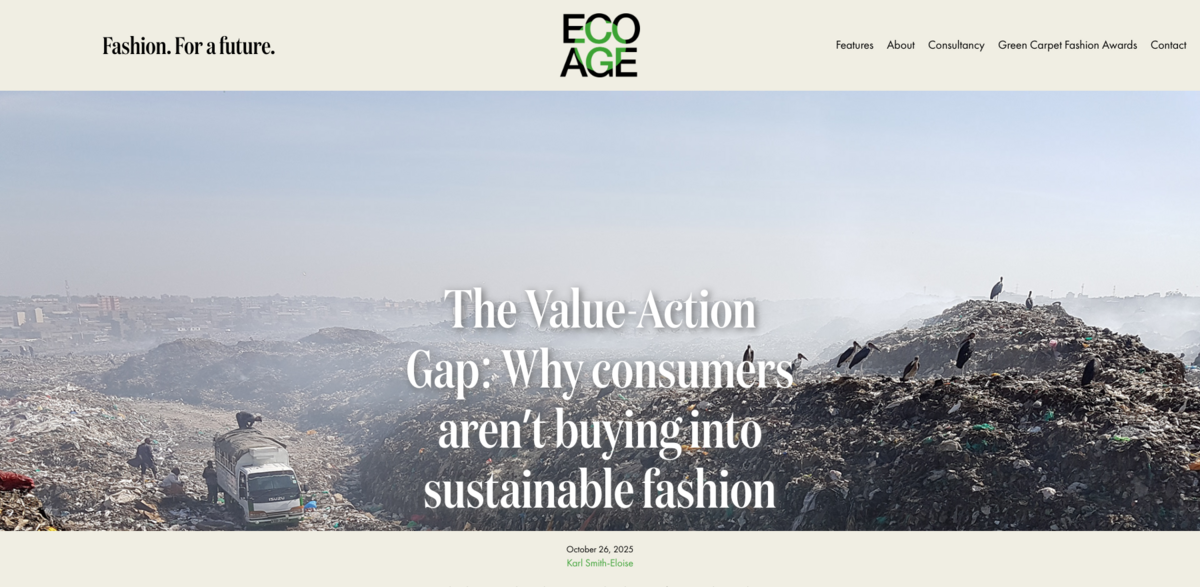 Eco Age sustainable fashion