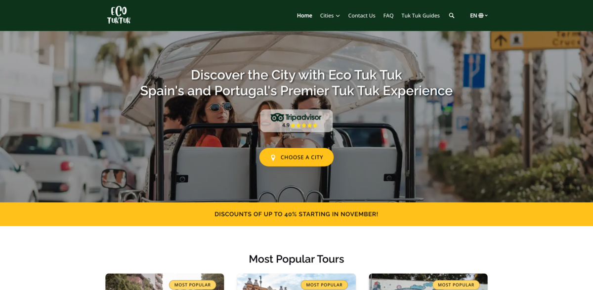 Eco Tuk Tuk tours
