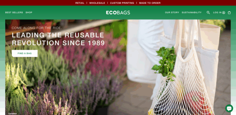 ECOBAGS: Sustainable Solutions for Everyday Living